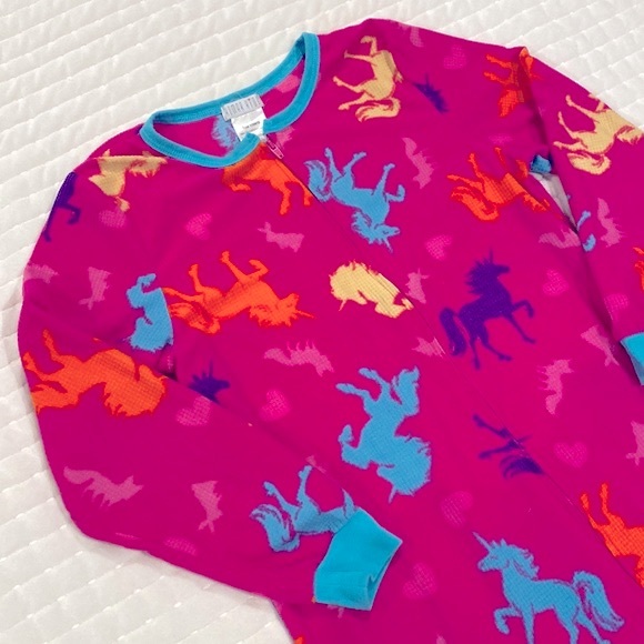 KOMAR KIDS Unicorn Blanket Sleeper Footed - Picture 3 of 12